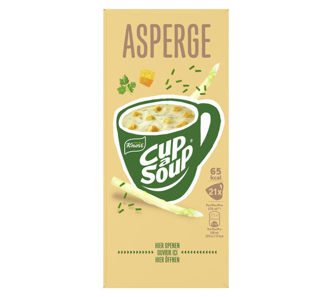Cup-a-Soup Knorr asperge 21x175ml