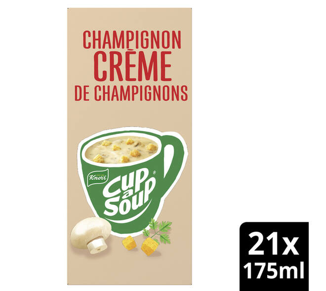 Cup-a-Soup Knorr champignon crème 21x175ml