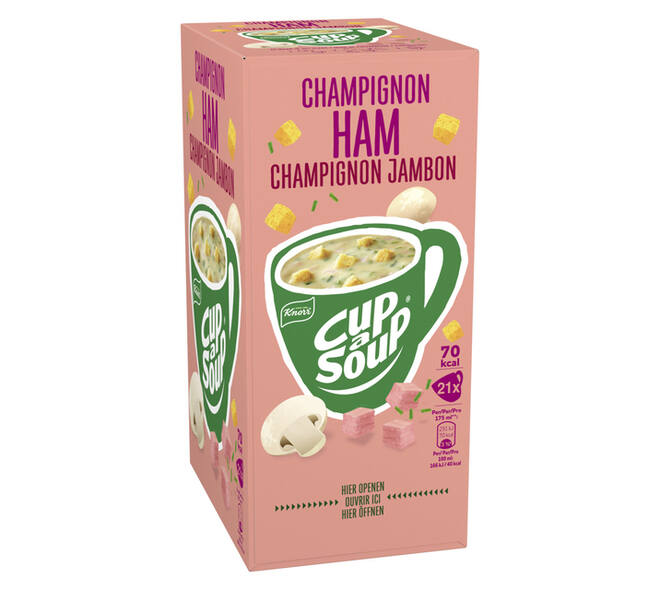 Cup-a-Soup Knorr champignon ham 21x175ml