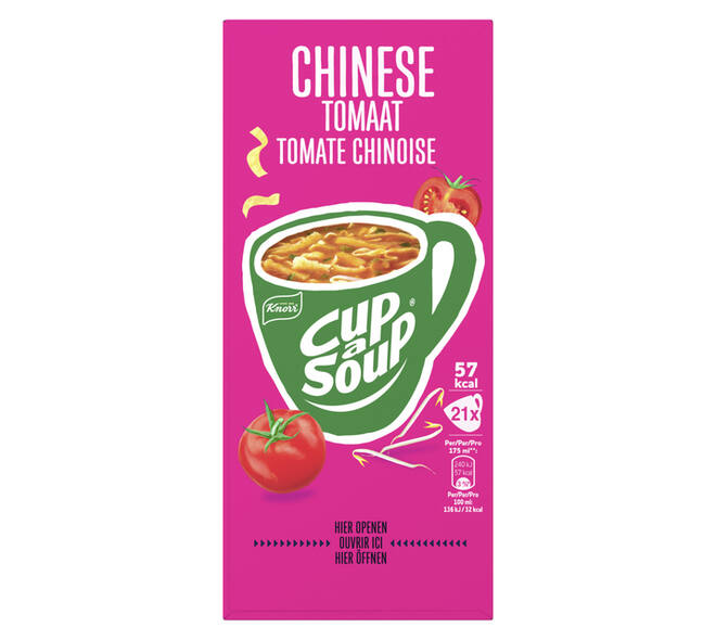 Cup-a-Soup Knorr Chinese tomaten 21x175ml