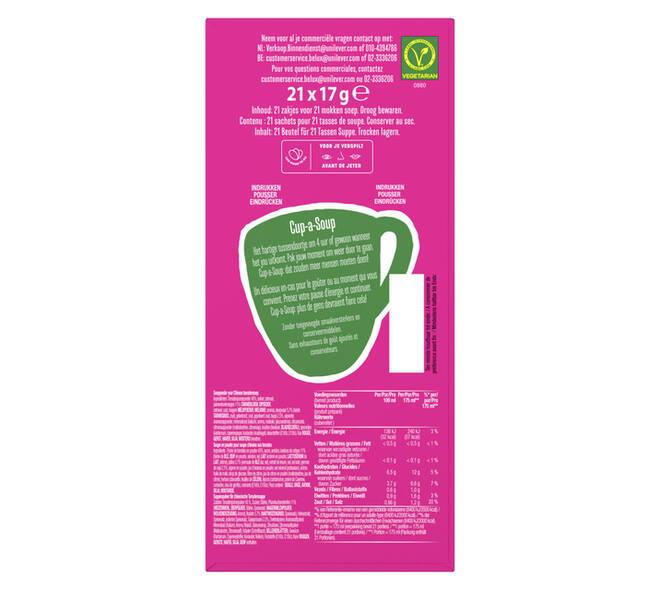 Cup-a-Soup Knorr Chinese tomaten 21x175ml