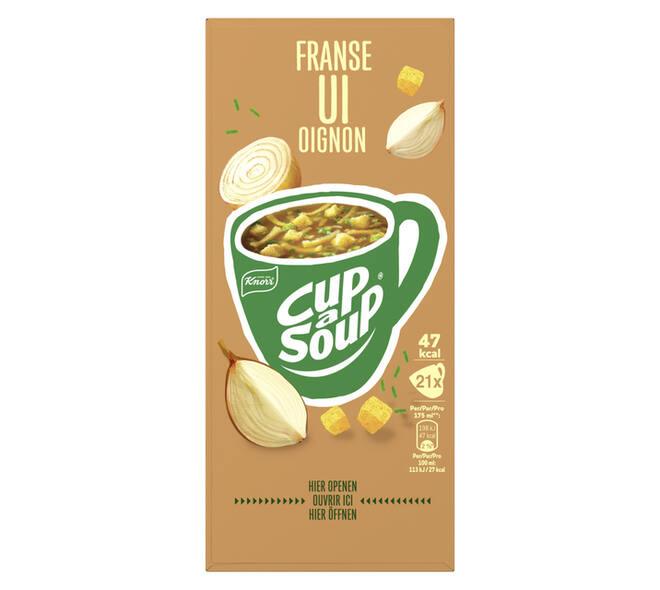 Cup-a-Soup Knorr Franse ui 21x175ml