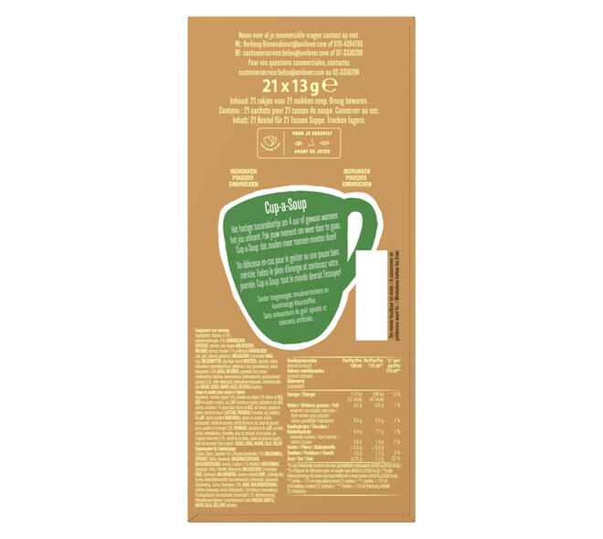 Cup-a-Soup Knorr Franse ui 21x175ml