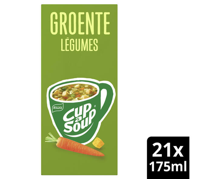 Cup-a-Soup Knorr groente 21x175ml