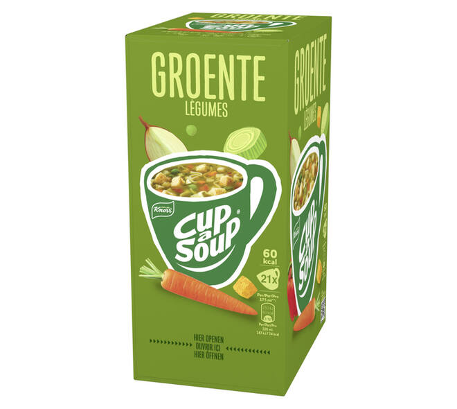 Cup-a-Soup Knorr groente 21x175ml