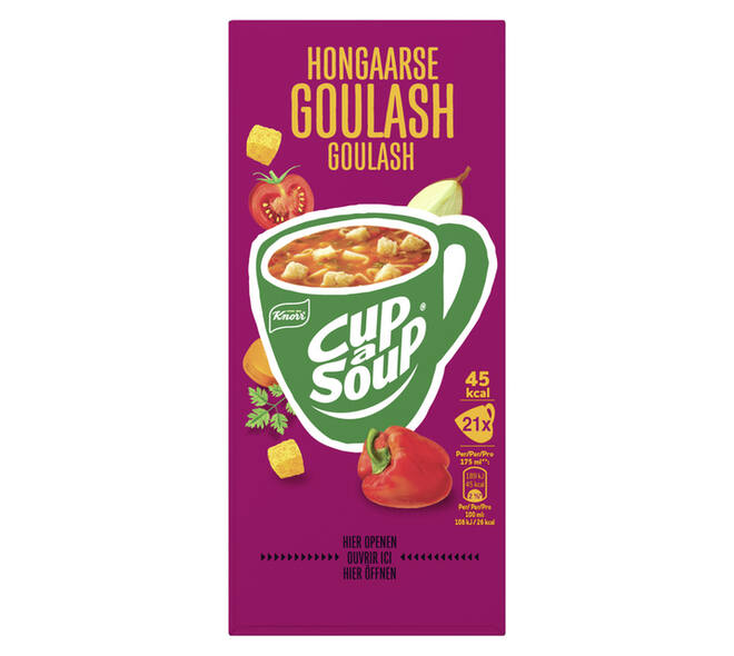 Cup-a-Soup Knorr Hongaarse goulash 21x175ml