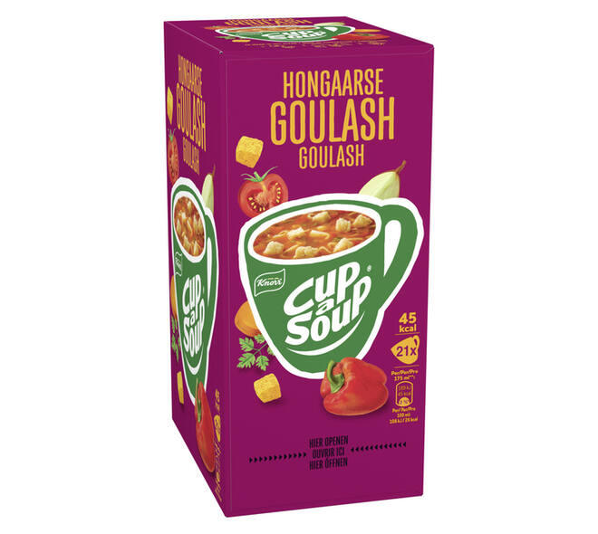 Cup-a-Soup Knorr Hongaarse goulash 21x175ml