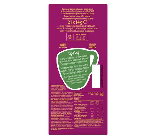 Cup-a-Soup Knorr Hongaarse goulash 21x175ml