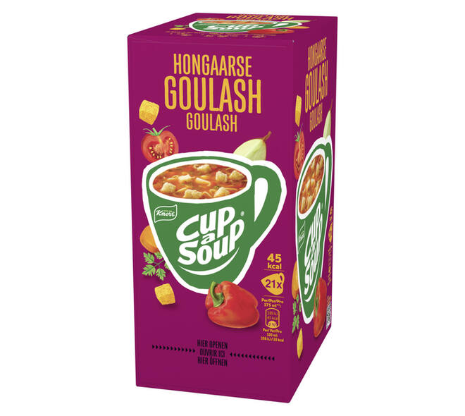 Cup-a-Soup Knorr Hongaarse goulash 21x175ml