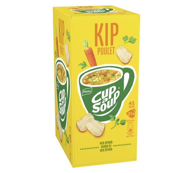 Cup-a-Soup Knorr kip 21x175ml