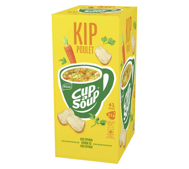Cup-a-Soup Knorr kip 21x175ml