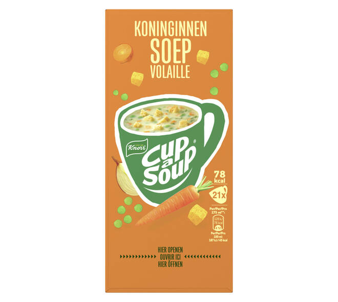 Cup-a-Soup Knorr koninginnensoep 21x175ml