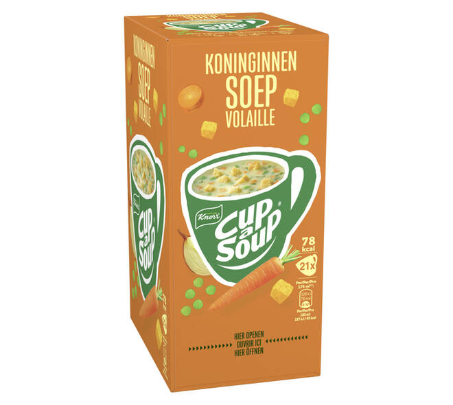 Cup-a-Soup Knorr koninginnensoep 21x175ml