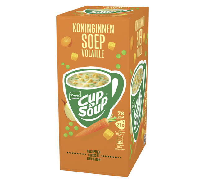 Cup-a-Soup Knorr koninginnensoep 21x175ml