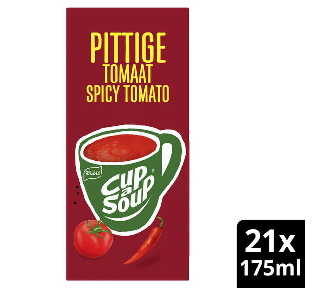 Cup-a-Soup Knorr pittige tomaat 21x175ml