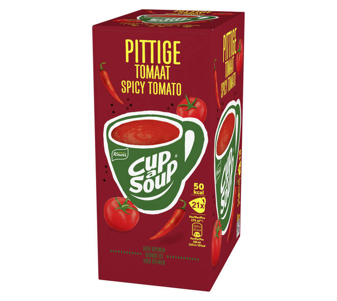 Cup-a-Soup Knorr pittige tomaat 21x175ml