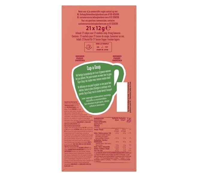 Cup-a-Soup Knorr Thaise pittige kip 21x175ml