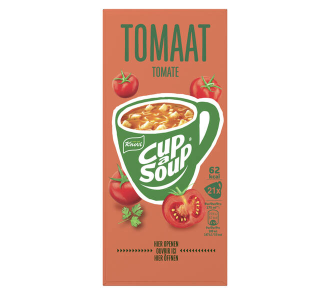 Cup-a-Soup Knorr tomaat 21x175ml
