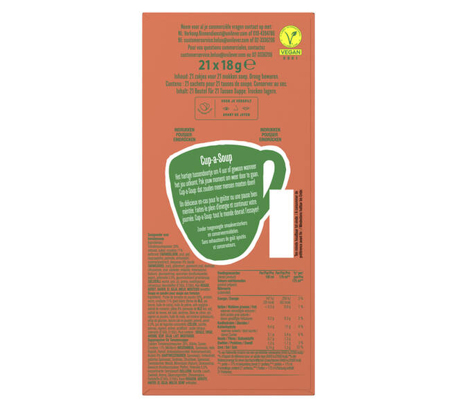 Cup-a-Soup Knorr tomaat 21x175ml