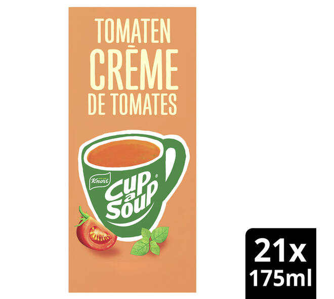 Cup-a-Soup Knorr tomaten crème 21x175ml