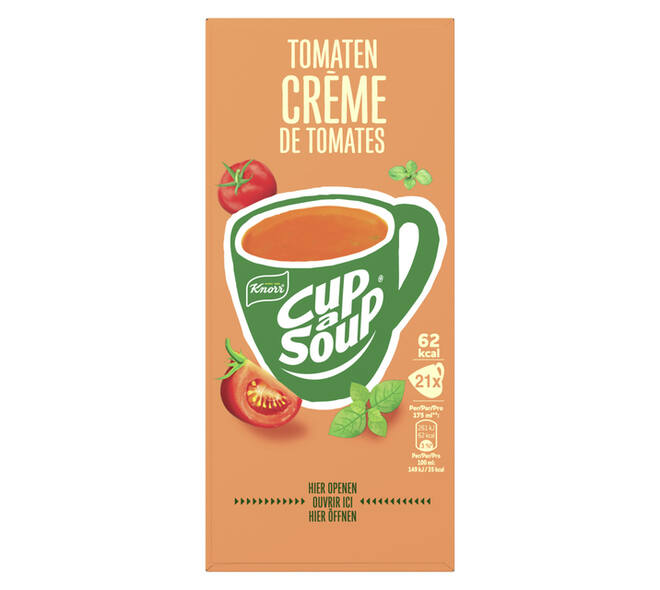 Cup-a-Soup Knorr tomaten crème 21x175ml
