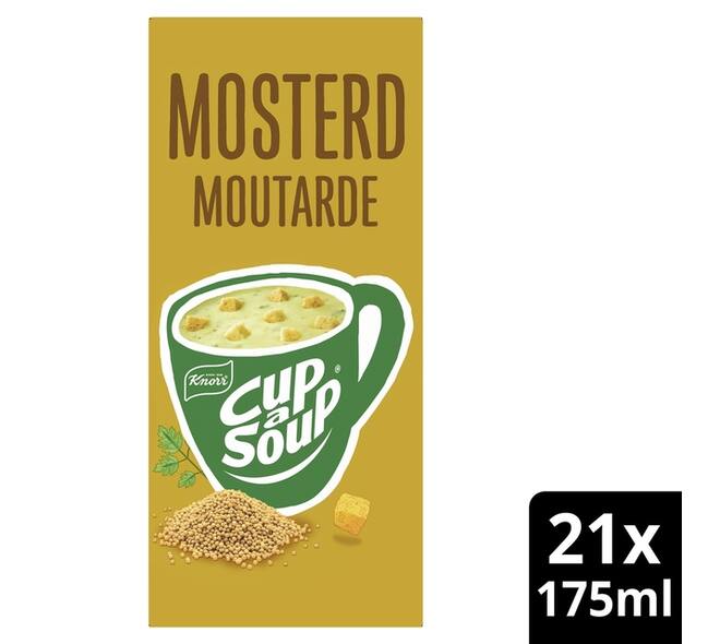 Cup-a-Soup Knorr mosterd 21x175ml