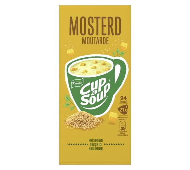 Cup-a-Soup Knorr mosterd 21x175ml