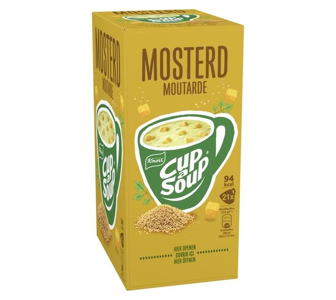 Cup-a-Soup Knorr mosterd 21x175ml