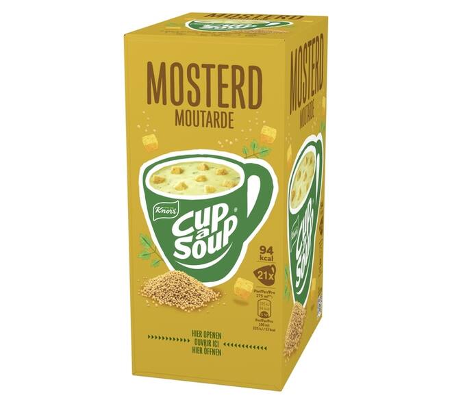 Cup-a-Soup Knorr mosterd 21x175ml