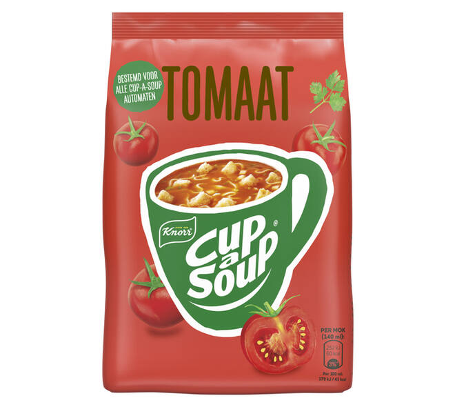 Cup-a-Soup Knorr machinezak tomaat 140ml