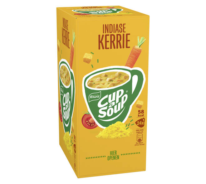Cup-a-Soup Knorr Indiase kerrie 24x140ml