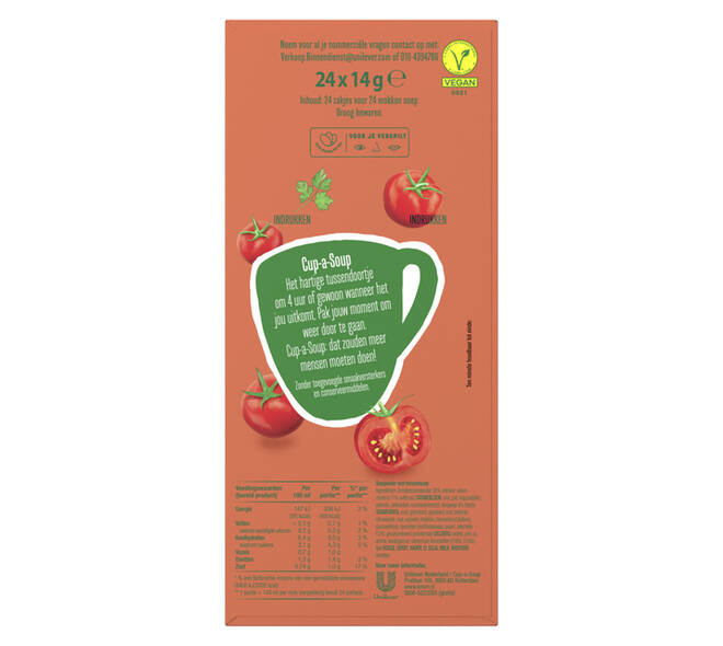 Cup-a-Soup Knorr tomaat 24x140ml