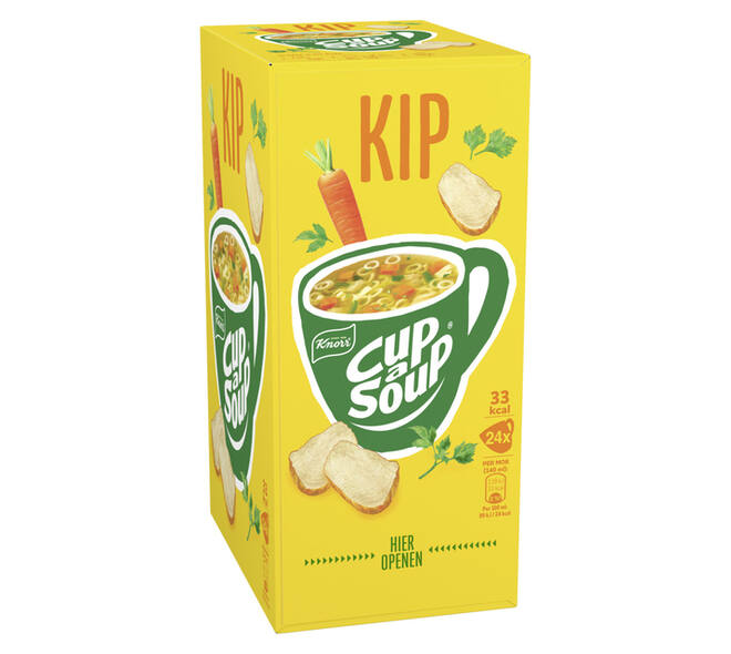 Cup-a-Soup Knorr kip 24x140ml