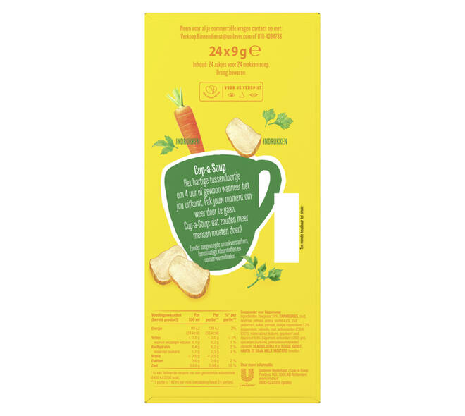Cup-a-Soup Knorr kip 24x140ml