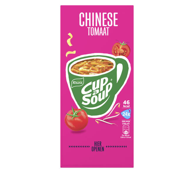 Cup-a-Soup Knorr Chinese tomaat 24x140ml