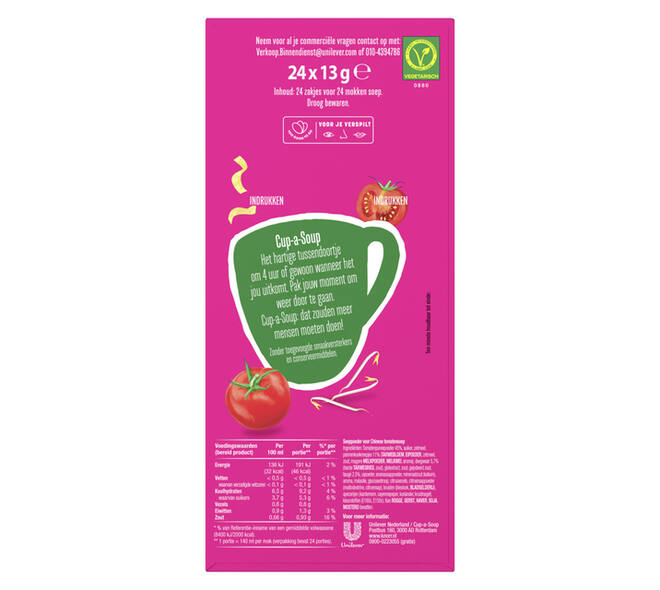 Cup-a-Soup Knorr Chinese tomaat 24x140ml