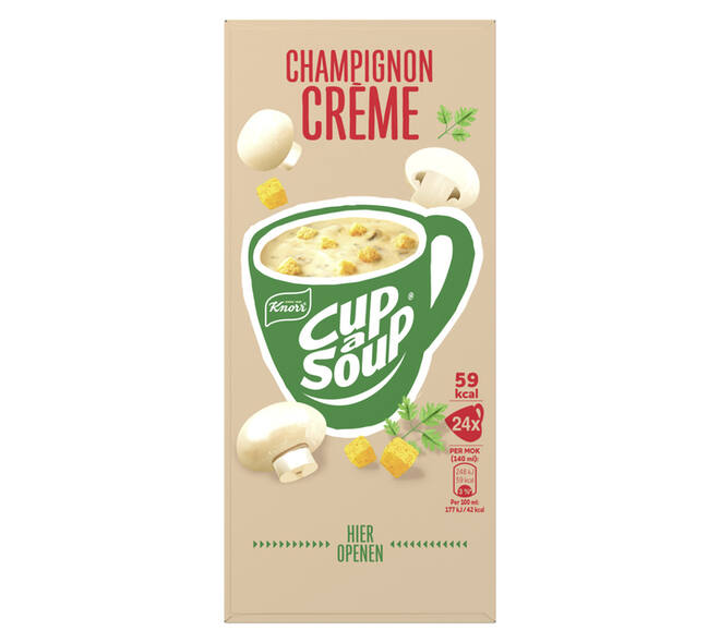 Cup-a-Soup Knorr champignon crème 24x140ml