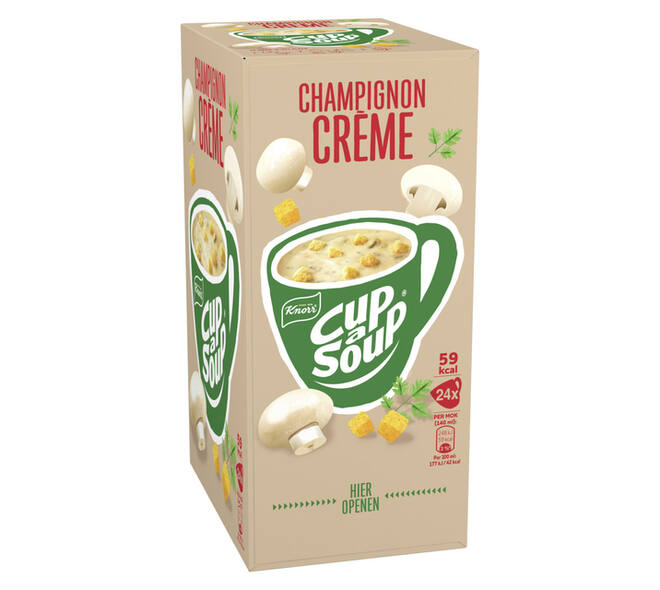 Cup-a-Soup Knorr champignon crème 24x140ml