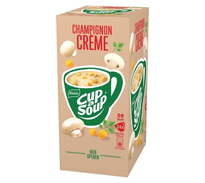 Cup-a-Soup Knorr champignon crème 24x140ml