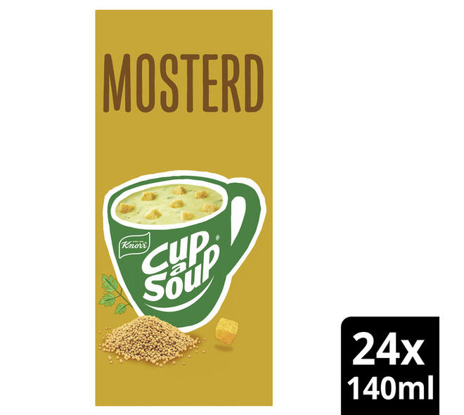 Cup-a-Soup Knorr mosterd 24x140ml