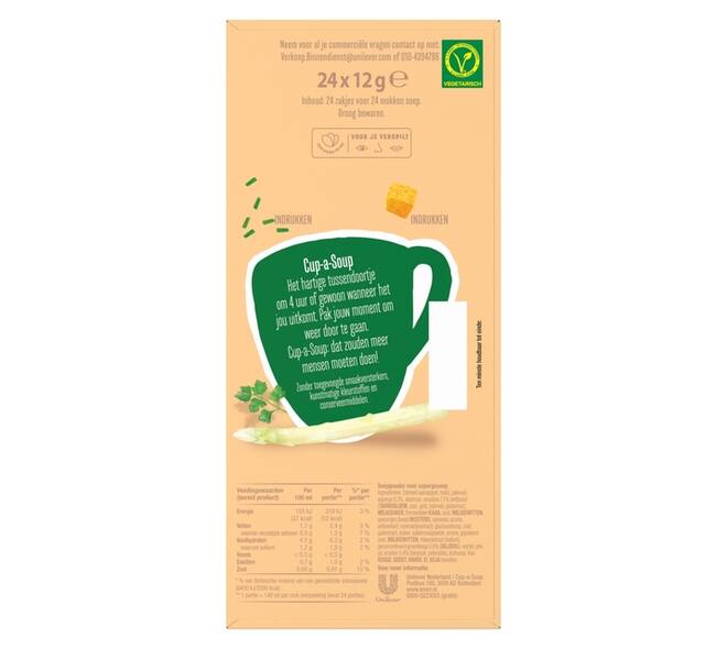 Cup-a-Soup Knorr asperge 24x140ml