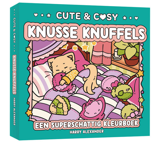 Kleurboek MUS Kjoet & Koozie Knusse knuffels