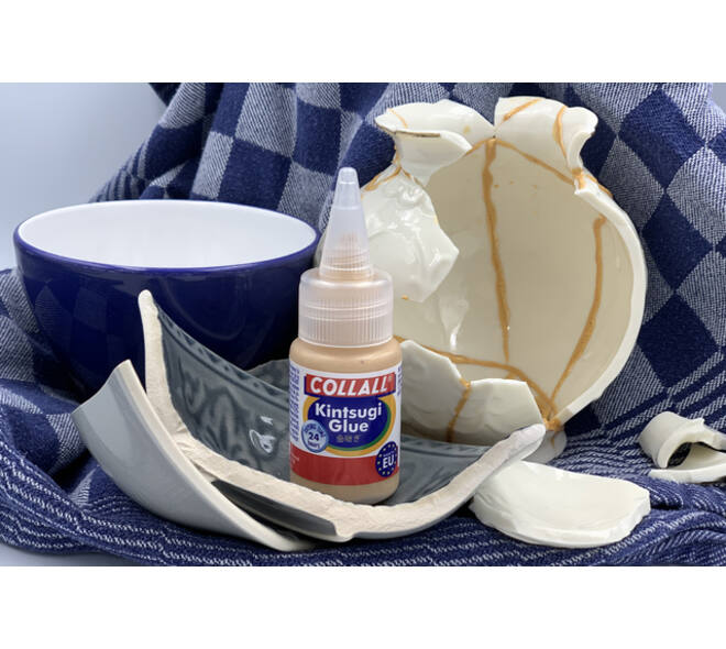Kintsugi lijm Collall 25 ml met finetip dop