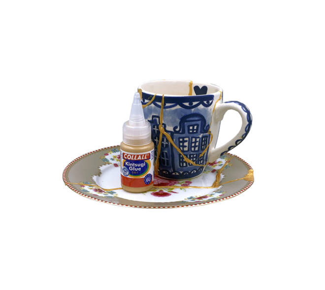 Kintsugi lijm Collall 25 ml met finetip dop