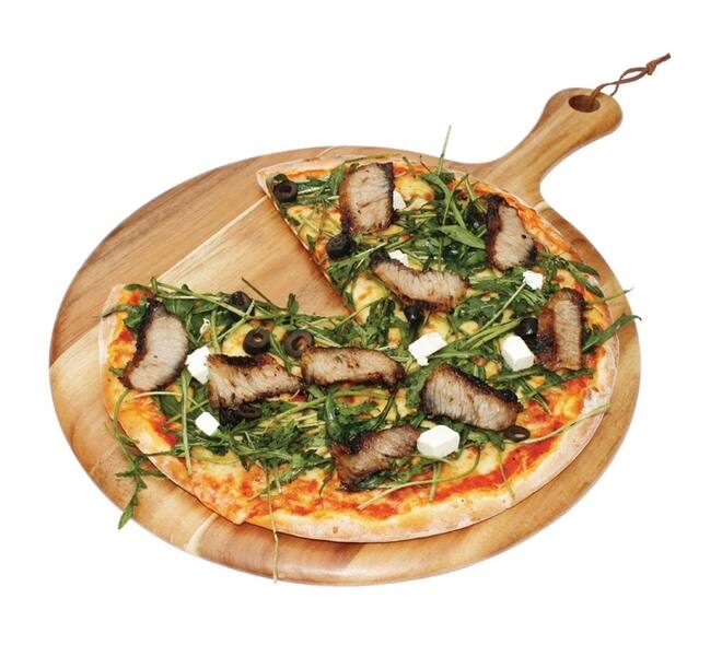 Plank Olympia acaciahout rond Ø33cm