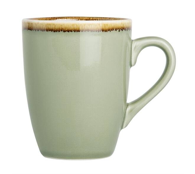 Mok Olympia Kiln 340ml 6 stuks mosgroen