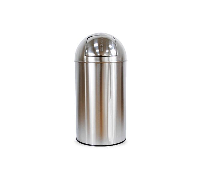 Afvalbak BRASQ Push Bin PB230+ 30 liter rvs