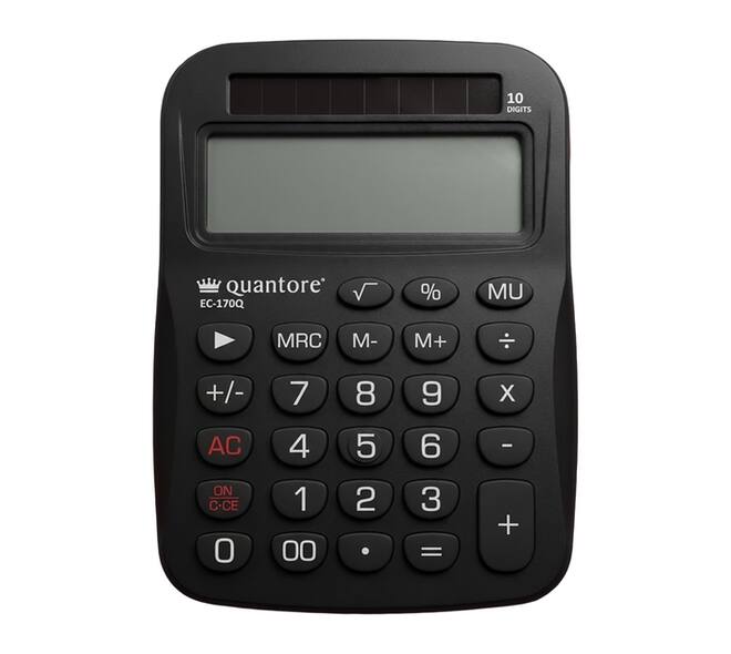 Rekenmachine Quantore EC-170Q 10 cijfers