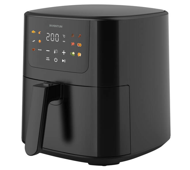 Airfryer Inventum 5 liter 1500watt zwart