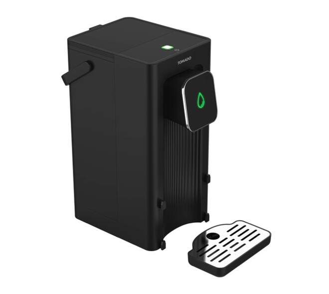 Heetwaterdispenser Tomado 2,5 liter 2200watt zwart